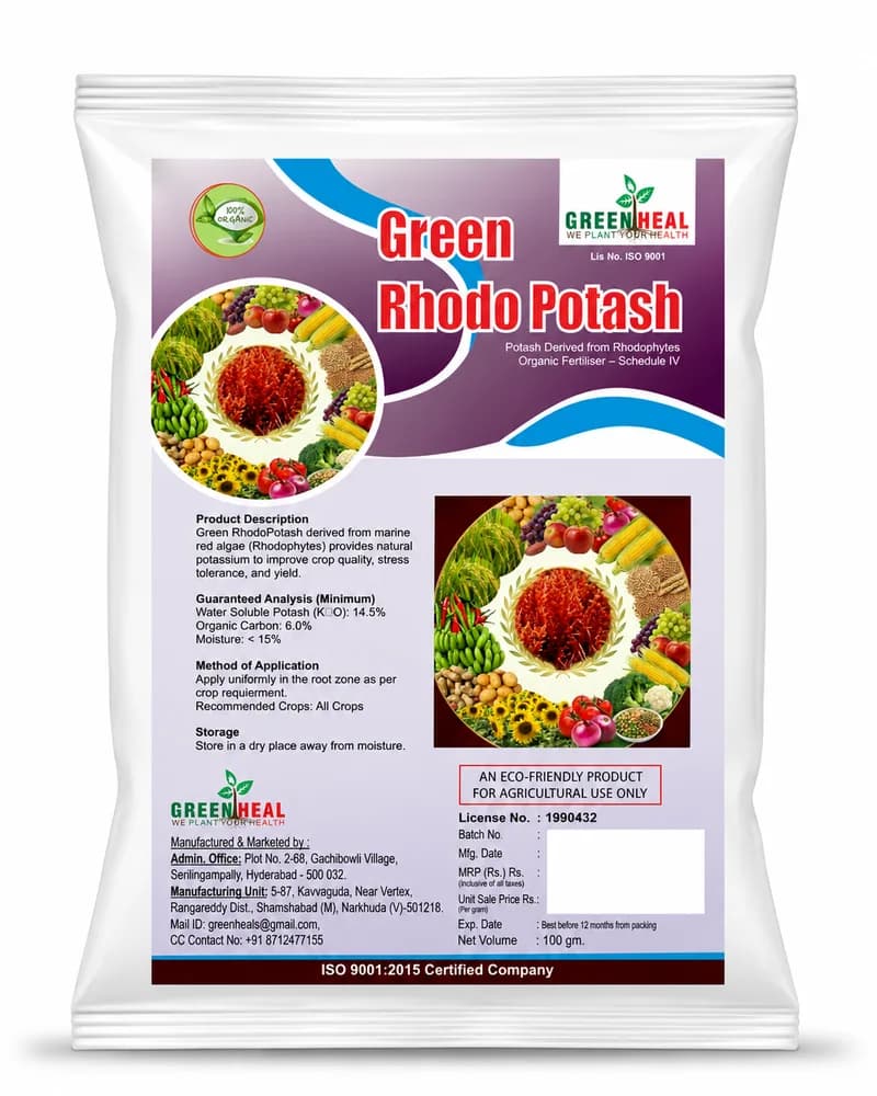 Green Rhodo Potash 100 g pack